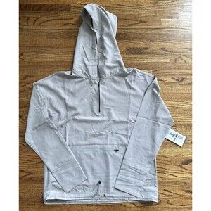NWT Women's Nine West Active Pullover Grey Wind Breaker - Size Medium